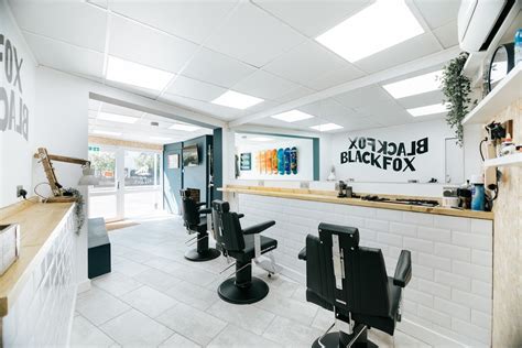 the black fox barber shop|More.